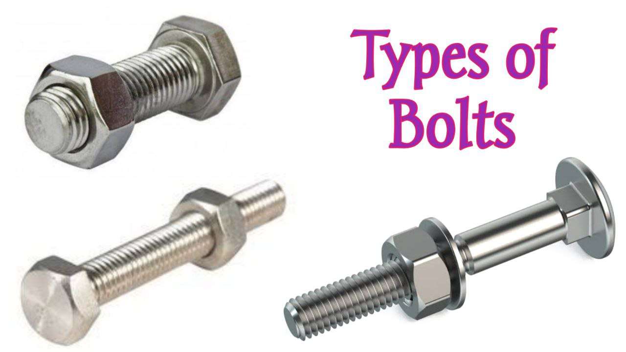 types of bolt 2023 - FITTER KI PURI JANKARI