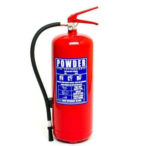 powder type fire extinguisher