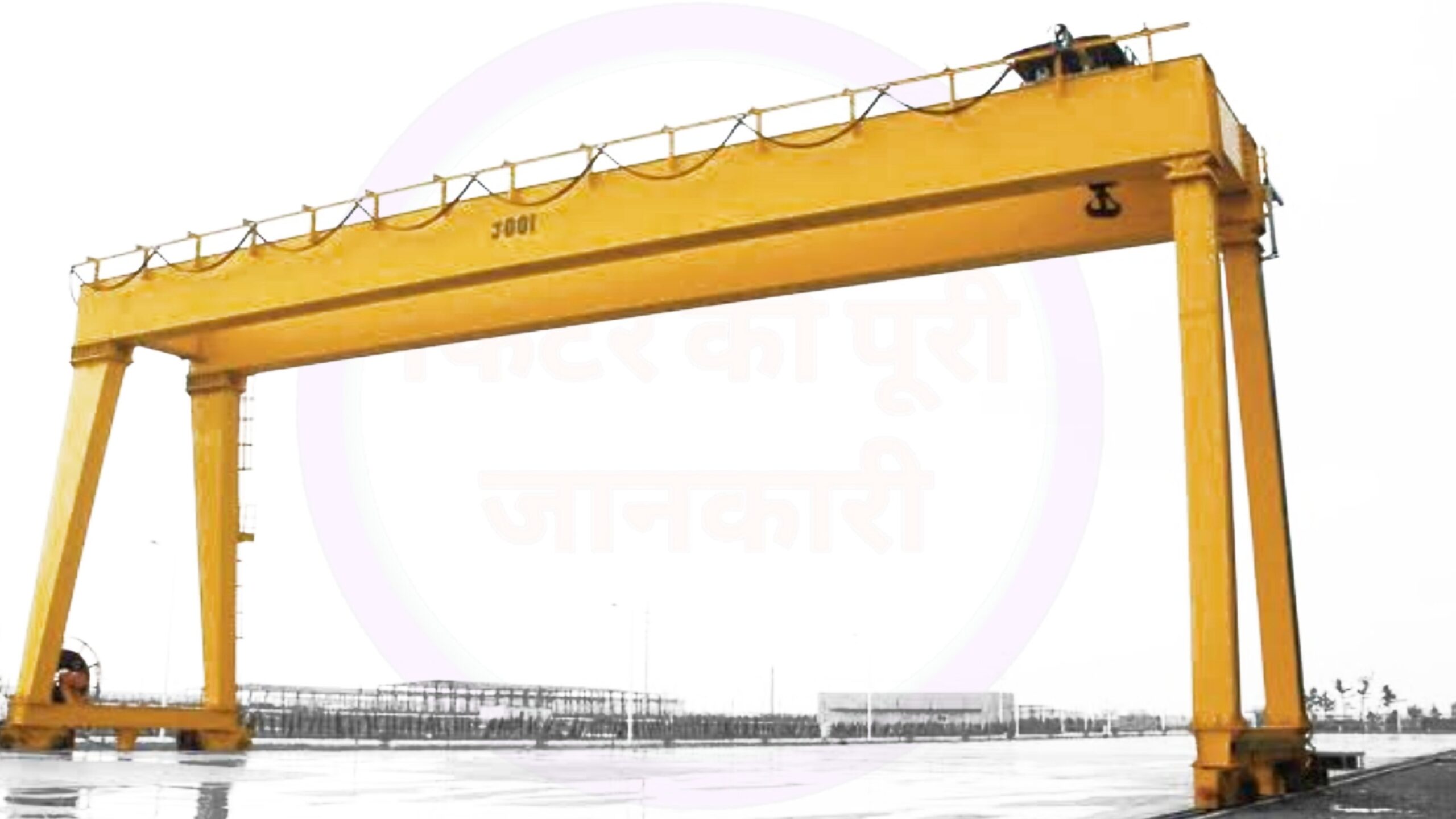 gantry crane, types of crane in hindi