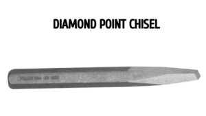 diamond point chisel