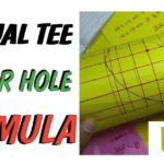 unequal tee branch header hole formula pdf